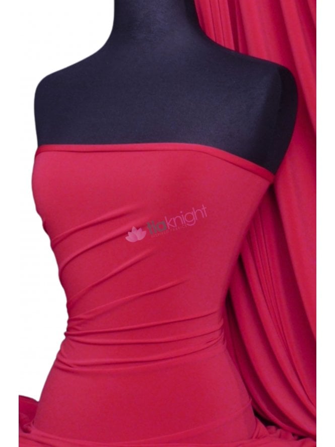 Soft Touch Stretchy Fabric- Raspberry Q36 RSP