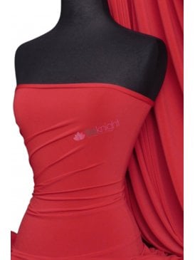 Soft Touch Stretchy Fabric- Red Q36 RD