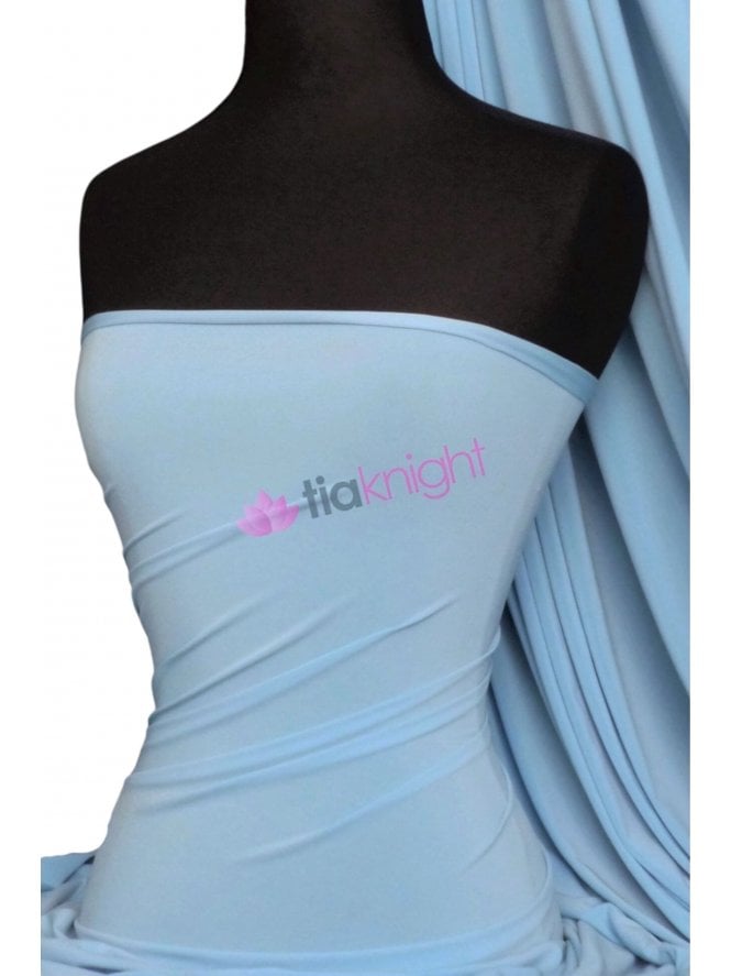 Soft Touch Stretchy Fabric- Sky Blue Q36 SKBL