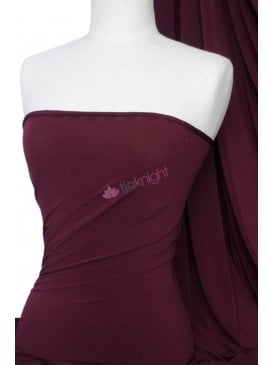 Soft Touch Stretchy Fabric- Wine Q36 WN