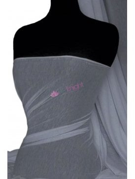 Spun Poly Viscose Light Weight Stretch Fabric- Light Grey PVSC LTGR