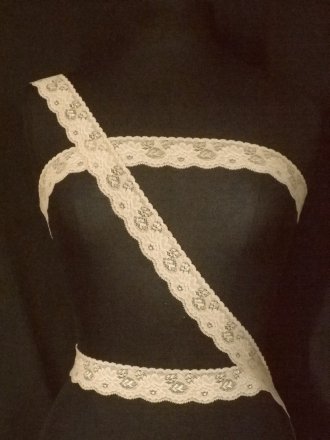 Stone Floral Lace Trim