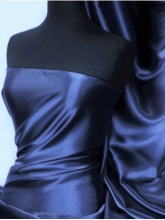 Super Soft Satin Fabric- Army Navy Q710 AMNY