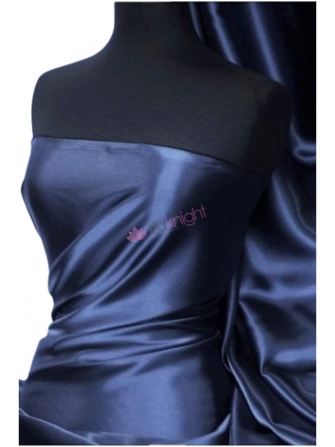 Super Soft Satin Fabric- Ink Q710 INK