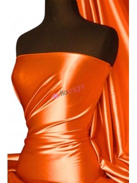 Super Soft Satin Fabric- Marigold Q710 MGLD