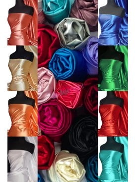 Super Soft Satin Fabric Material- Q710