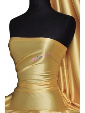 Super Soft Satin Fabric- Mellow Yellow Q710 MYL