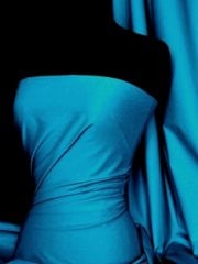 Superior Cotton Poplin Fabric NHS/ Hospital Scrubs Material- Turquoise Blue Q1413 TQ