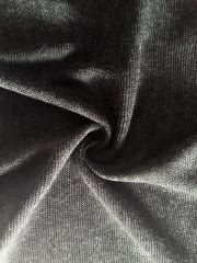 Sweater Knit Acrylic Soft Knitwear Fabric- Charcoal SQ113 CHGR