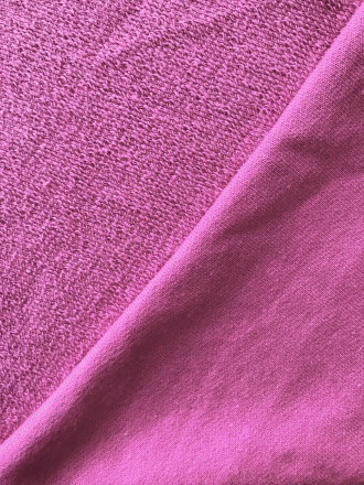 Sweatshirt (95 cms) Loop Back Lightweight Jersey Material- Magenta SQ449 MGT