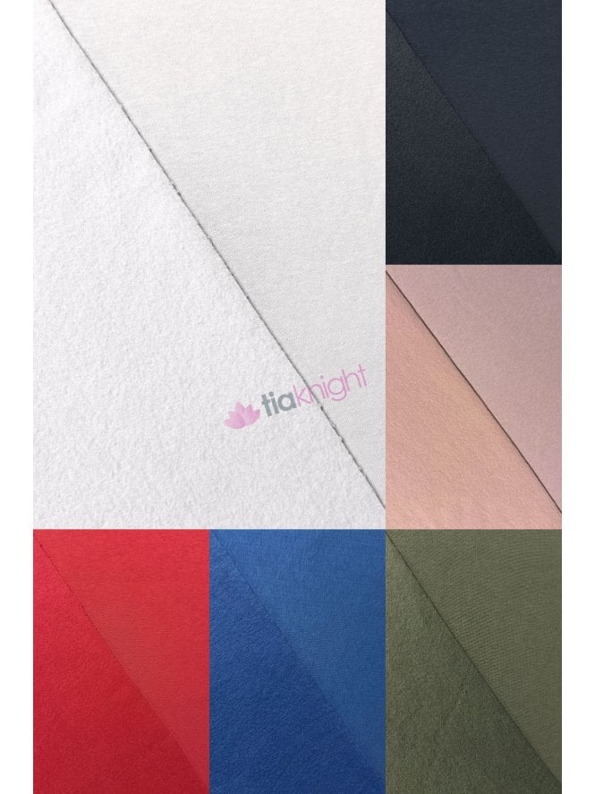 Sweatshirt Fleece Cotton Super Smooth Stretch Fabric- SQ821