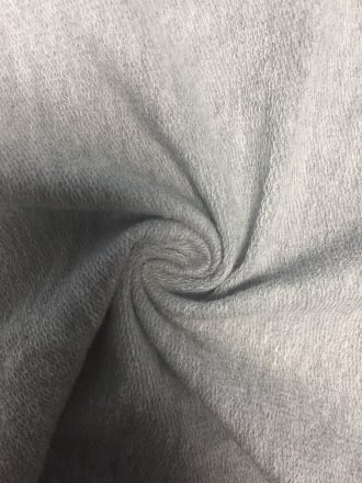Sweatshirt Loop Back 4 Way Stretch Cotton Material- Silver Grey SQ109 SLVGR