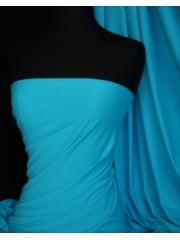 Tactel 4 Way Stretch Jersey Lycra Fabric- Turquoise 36TK TQ