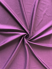 Tactel 4 Way Stretch Mid Weight Jersey Lycra Fabric- Aubergine SQ515 AUB