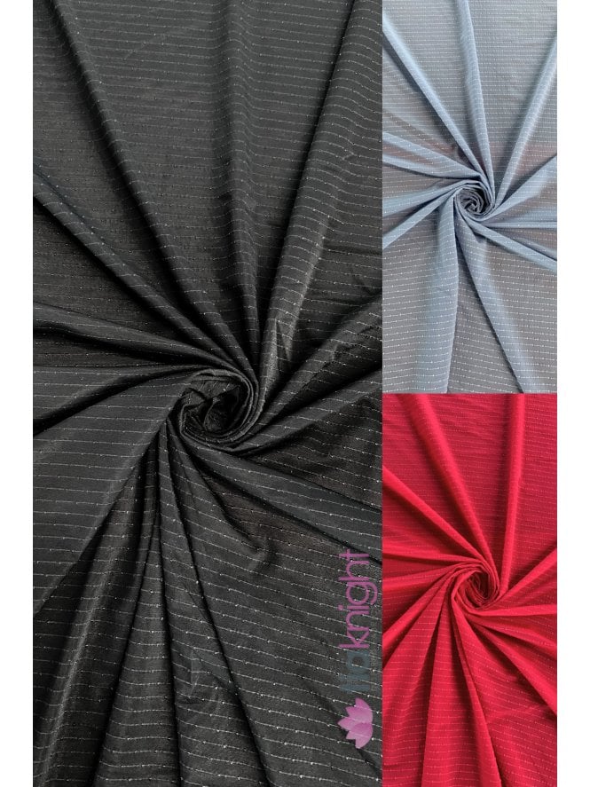 Textured Swimwear Lycra 4 Way Stretch Fabric- Stripes SQ788