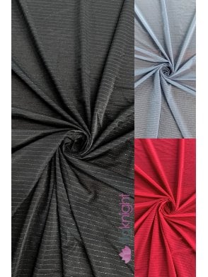 Textured Swimwear Lycra 4 Way Stretch Fabric- Stripes SQ788