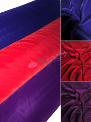 Triple Micro Velvet Velour Fabric Luxuriously Soft Velvet- SQ364