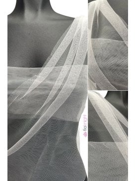 Tutu Fancy Dress Net Material- Ivory SQ70 IV