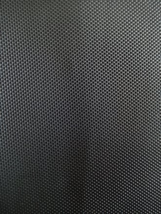 Upholstery Vinyl Cotton Back Textured Fabric Material- Matt Black SQ84 MTBK