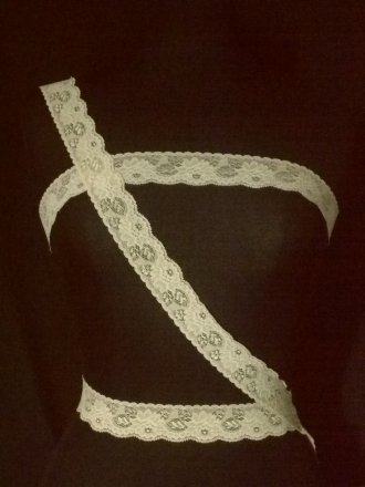 Vanilla Floral Lace Trim