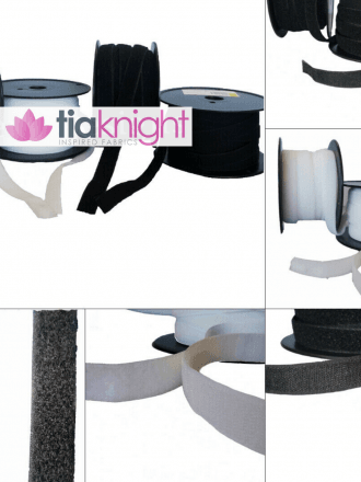 Velcro Easy SEW-ON Hook and Loop Fastening Tape 25mm Wide SQ430