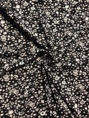 Viscose Cotton Stretch Fabric- Miniature Flowers SQ533