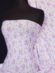 Viscose Cotton Stretch Lycra- Monaco Flower Q753 MLT