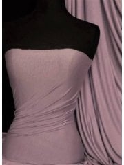 Viscose Rayon 4 Way Stretch Jersey Fabric- Mauve Q300 MVE