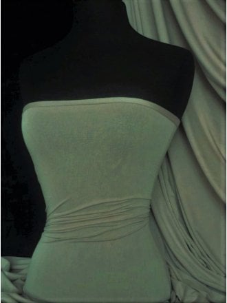 Viscose Rayon 4 Way Stretch Jersey Fabric- Rosemary Green Q300 RSM