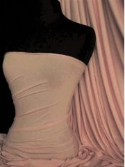 Viscose Rayon 4 Way Stretch Jersey Fabric- Tea Rose Q300 TRS