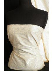 Woven Jacquard Slight Stretch Fabric- Cream SQ10 CRM